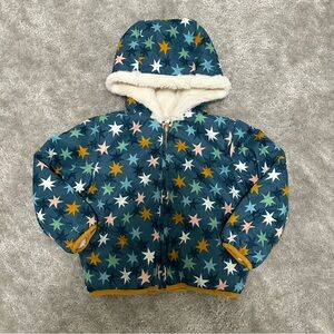 Hanna Andersson Starry Blue Seven Days A Week Jacket in School Blue size 3T EUC